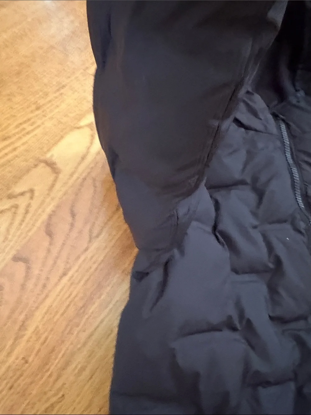Jordan Black Hooded Puffer Jacket with White Jumpman